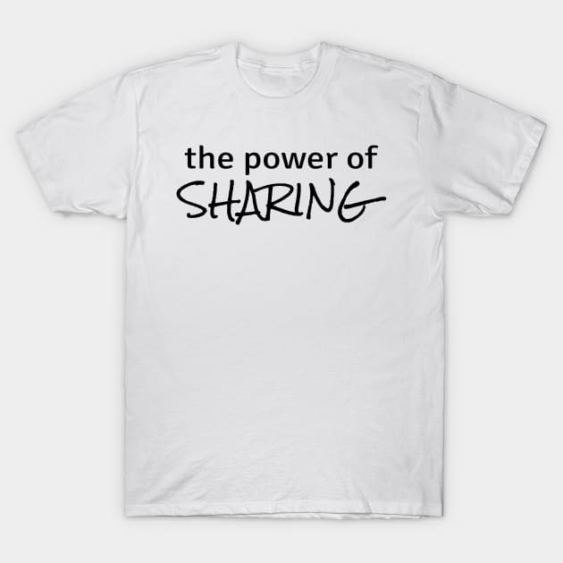 Power of Sharing T-Shirt by ZenNature